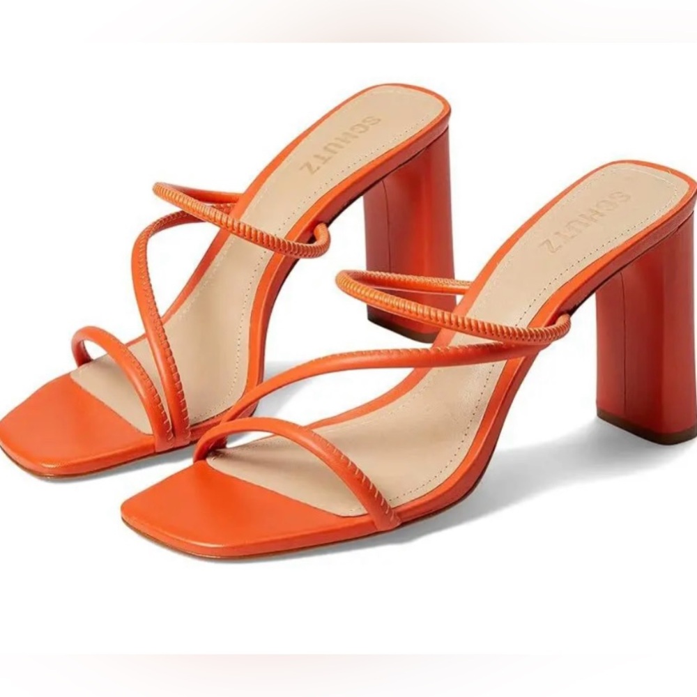 Schutz Chessie High Heeled Sandals Size 8